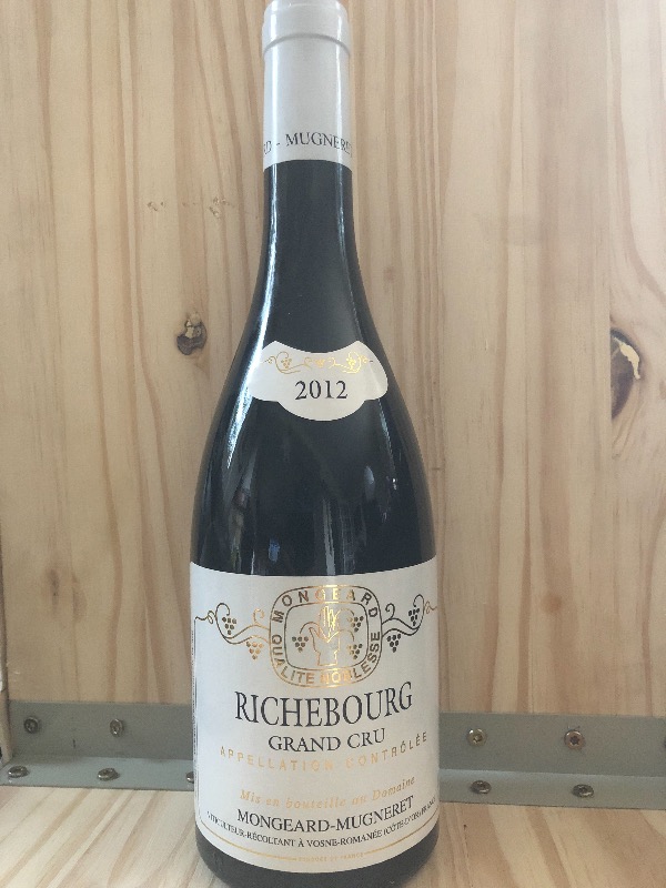 Richebourg, Mongeardmugneret, 2012 Cavacave
