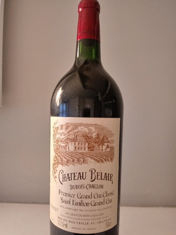Château Belair, SaintÉmilion Grand Cru, 2000 (Magnum) Cavacave
